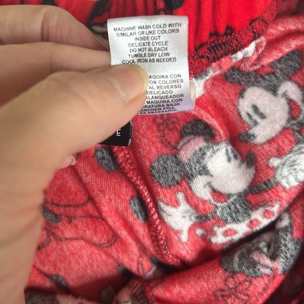 Ladies Disney Mickey & Minnie Sleep Pants - Picture 8 of 10